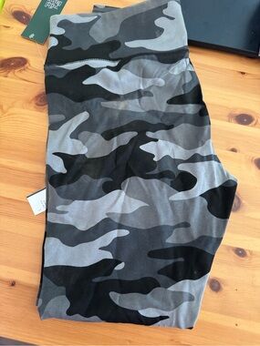 Target Gray & Black Camo Leggings - Target